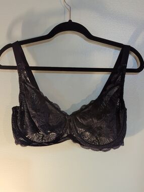 Paramour Black Lace Underwire Bra